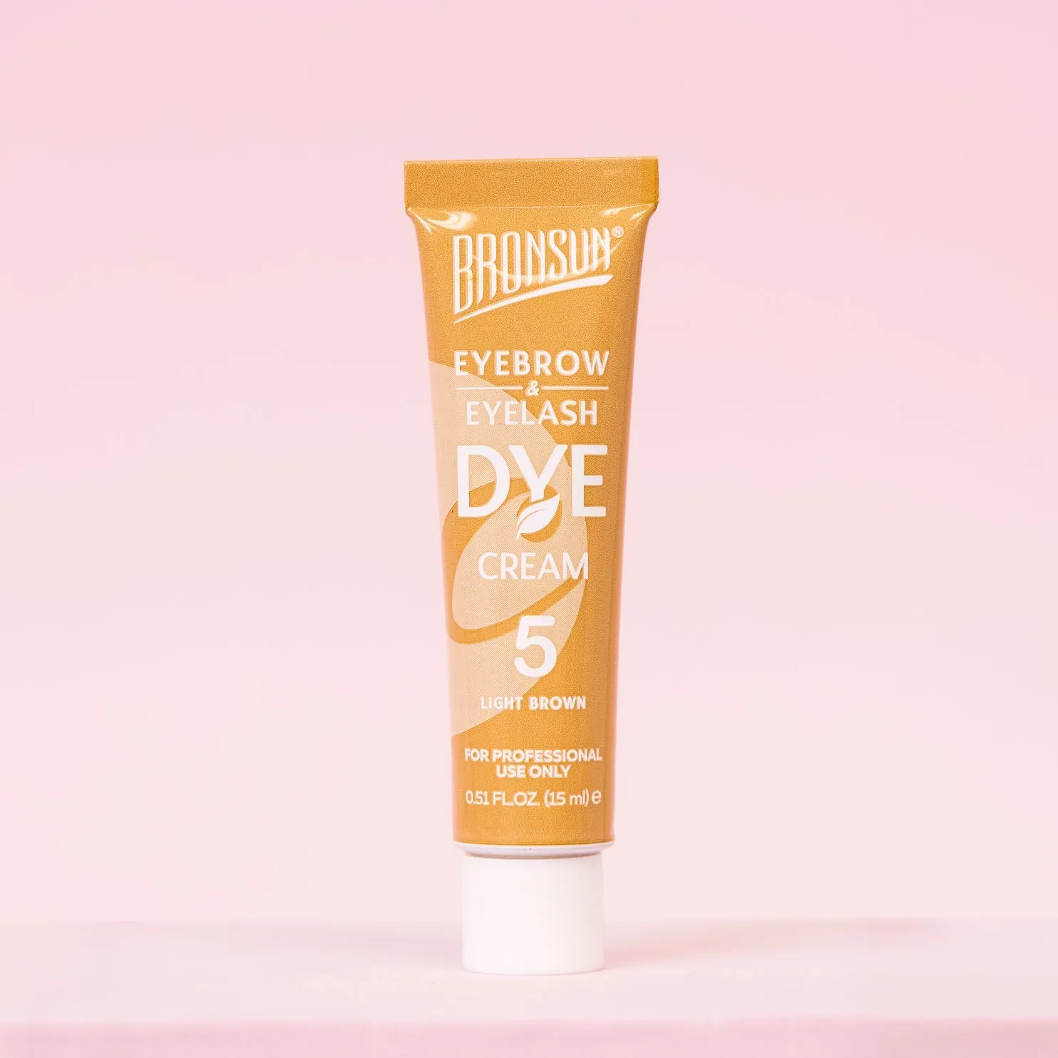 Bronsun Brow and Lash Cream Dye - Light Brown #5, 15ml