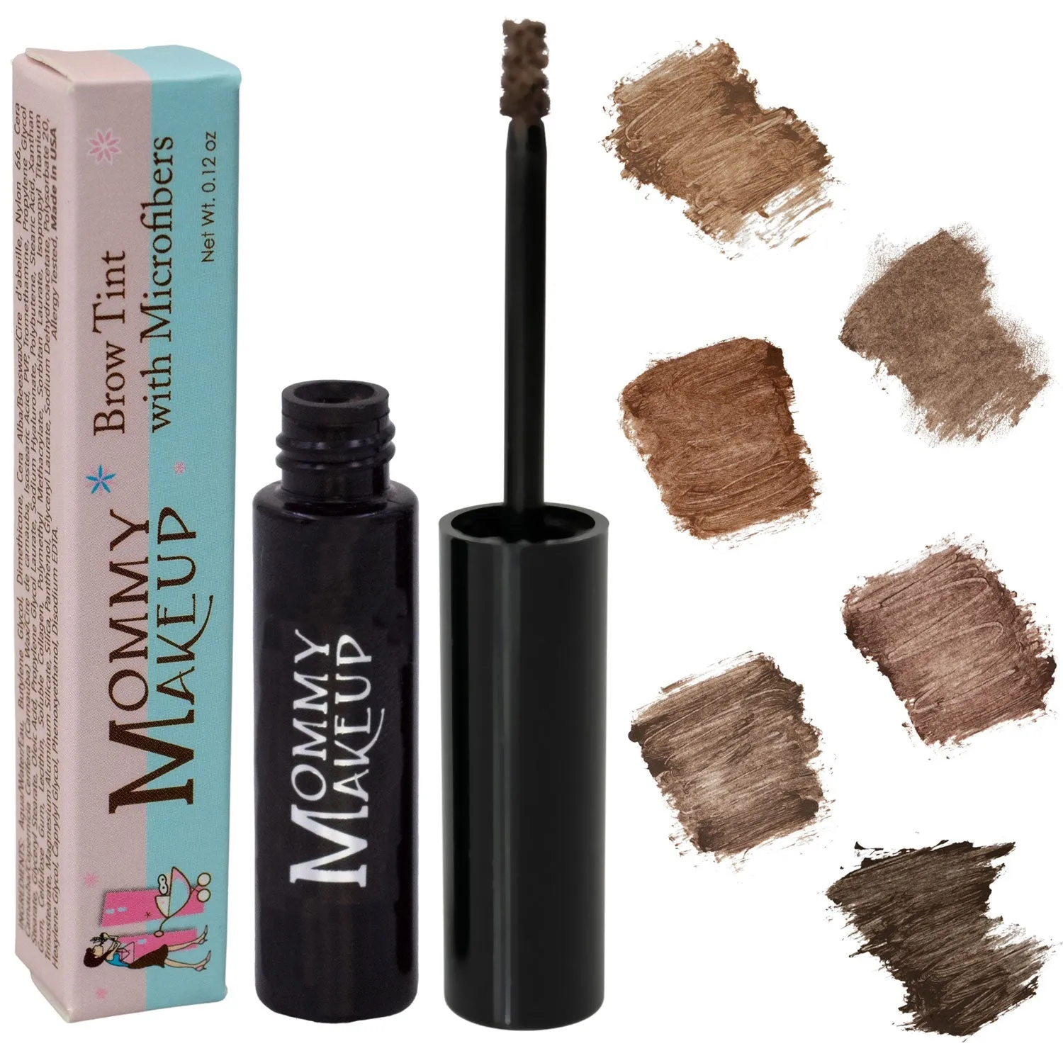 Brow Tint with Microfibers - Tinted Eyebrow Gel - Copper