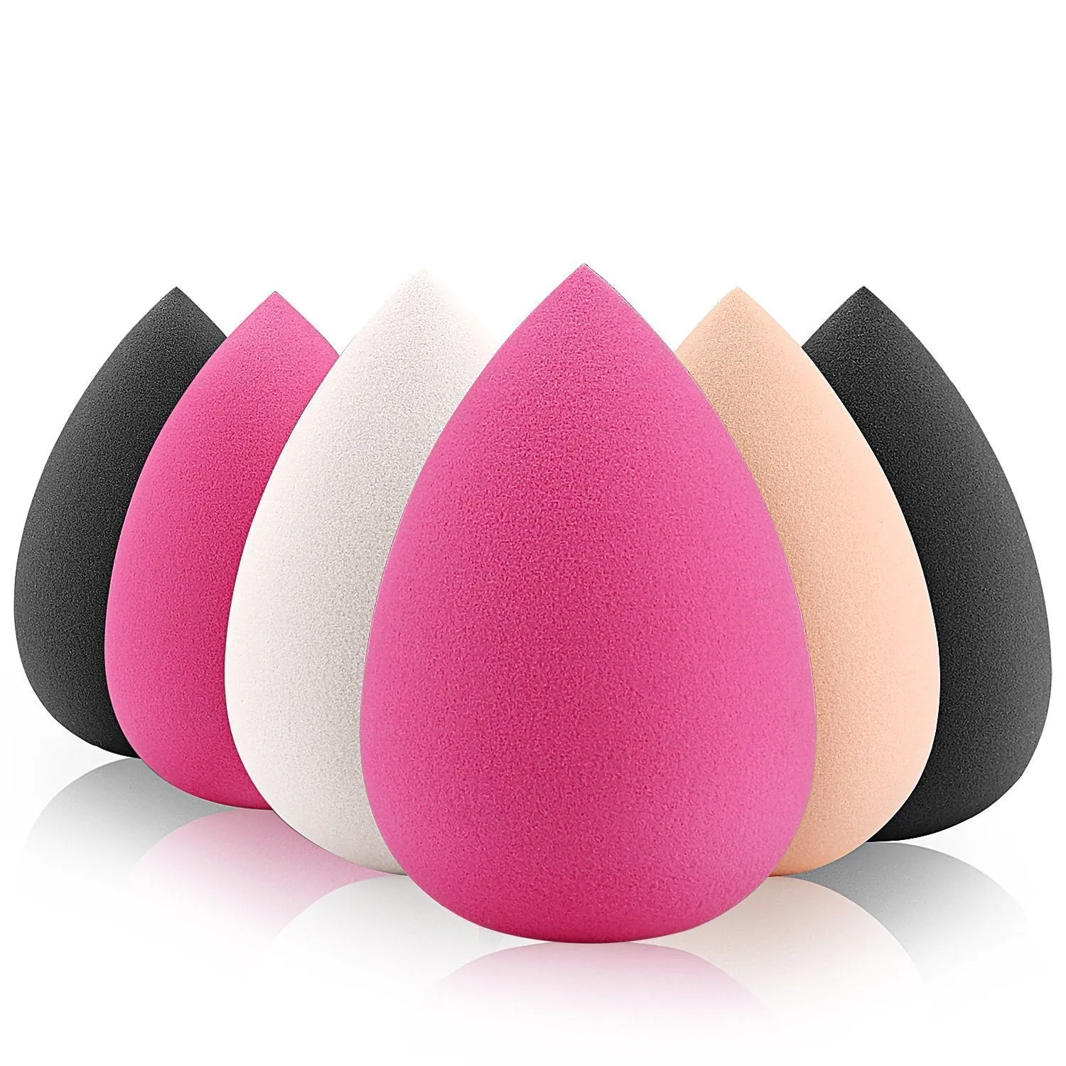 Face Makeup Puff Blending Foundation Cream Powder Cosmetic Puff Water Drop Shape Soft Makeup Sponge
