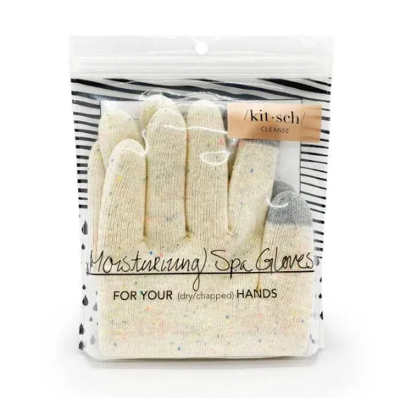 Kitsch Moisturizing Spa Gloves - Rainbow Speckle