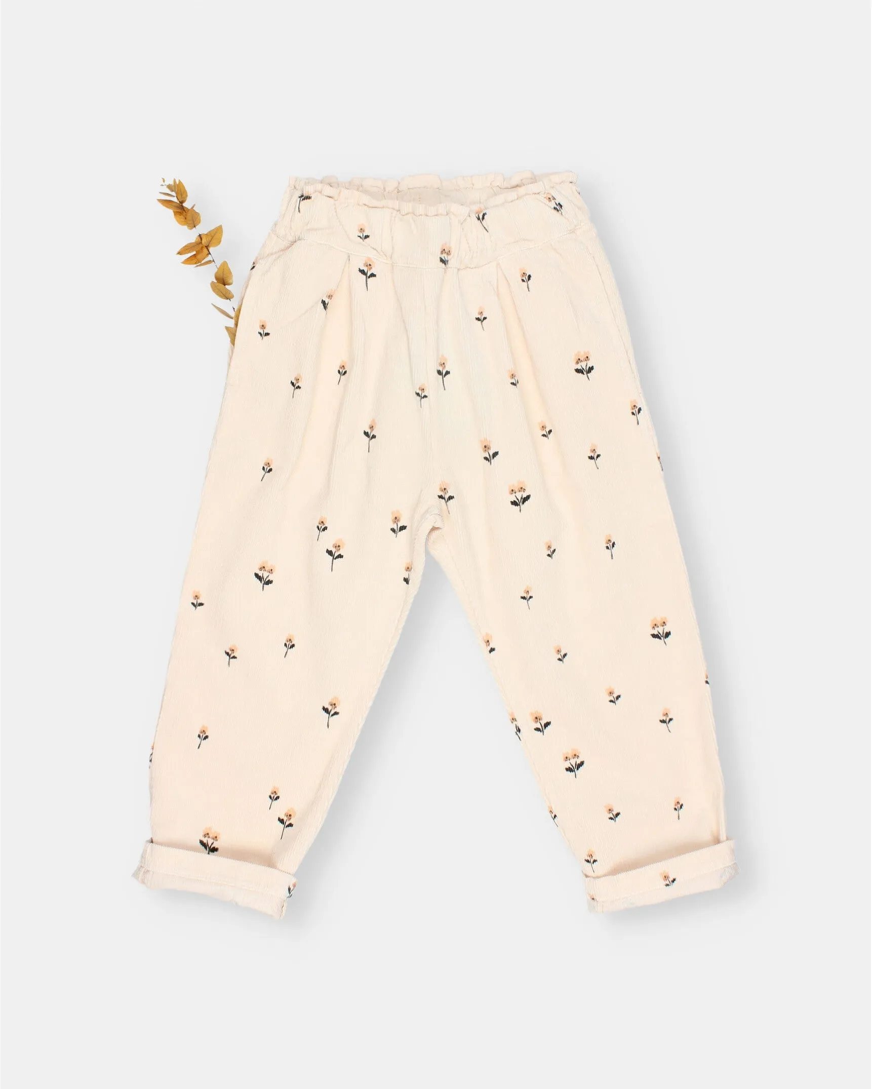【LAST ONE】búho - BB ROMANCE PANTS CREAM