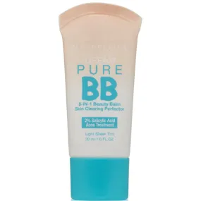 MAYBELLINE - Dream Pure BB Cream Skin Clearing Perfector 100 Light - 1 fl. oz. (30 ml)