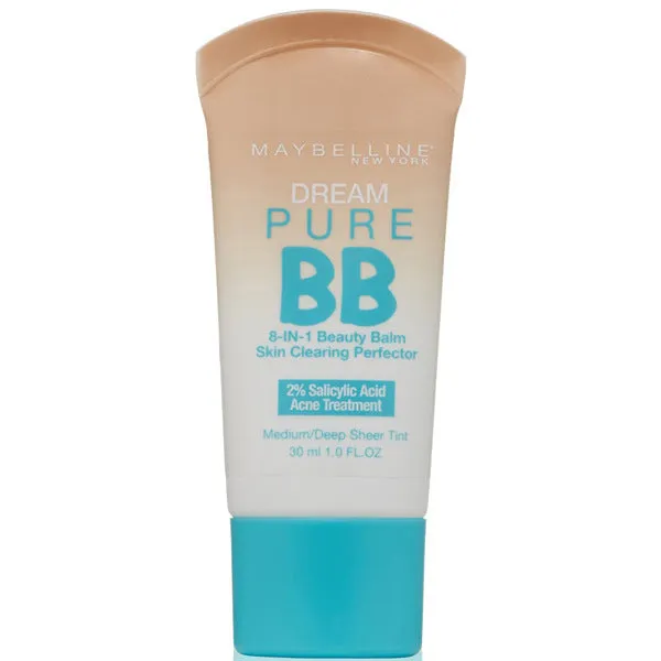 MAYBELLINE - Dream Pure BB Cream Skin Clearing Perfector 130 Medium/Deep - 1 fl. oz. (30 ml)