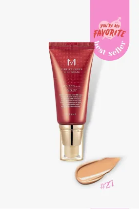 Missha - Perfect Cover B.B Cream, SPF 42 PA    (27 Honey Beige) - 50ml