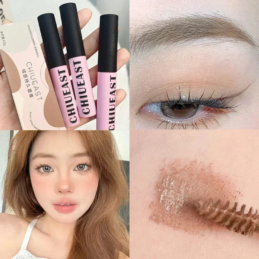 Yeknu Waterproof Natural Liquid Dyeing Eyebrow Gel Cream Eyebrow Tattoo Tint Long Lasting Black Brown Mascara Tinted Makeup Cosmetics