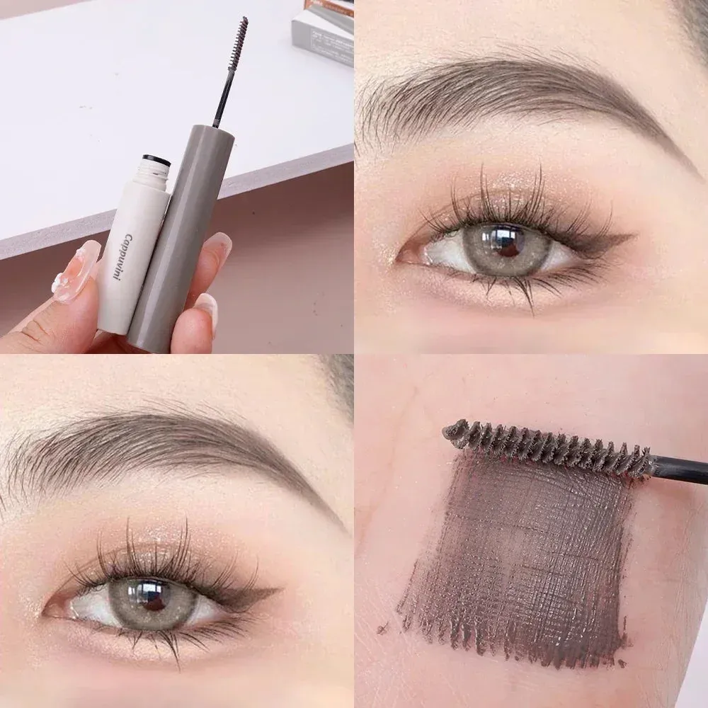 Yeknu Waterproof Natural Liquid Dyeing Eyebrow Gel Cream Eyebrow Tattoo Tint Long Lasting Black Brown Mascara Tinted Makeup Cosmetics
