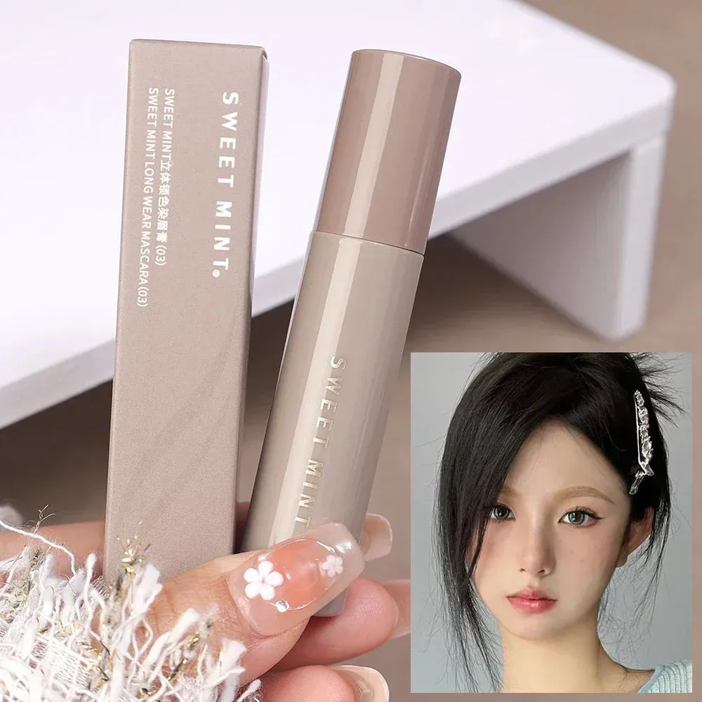 Yeknu Waterproof Natural Liquid Dyeing Eyebrow Gel Cream Eyebrow Tattoo Tint Long Lasting Black Brown Mascara Tinted Makeup Cosmetics